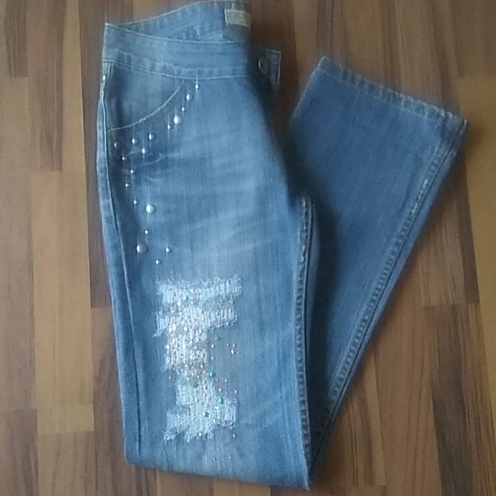 TRUE DENIM DESTRESS JEANS
